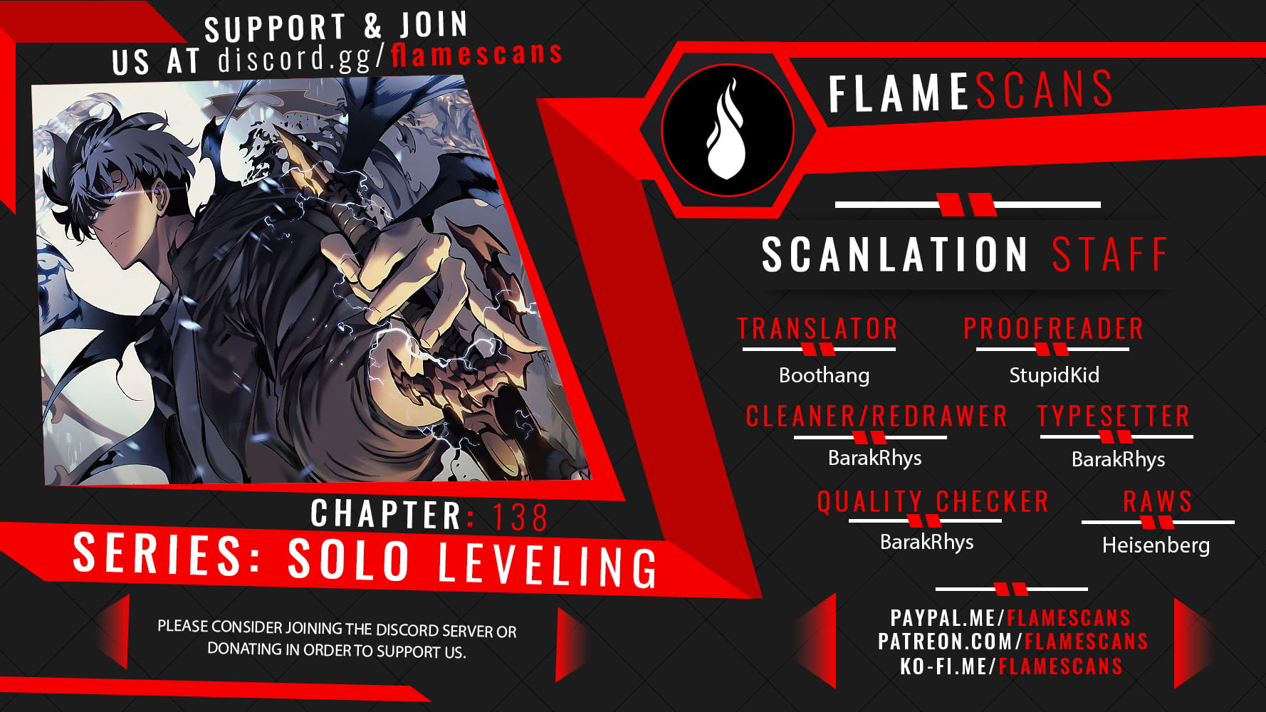 Solo Leveling, Chapter 138 image 01